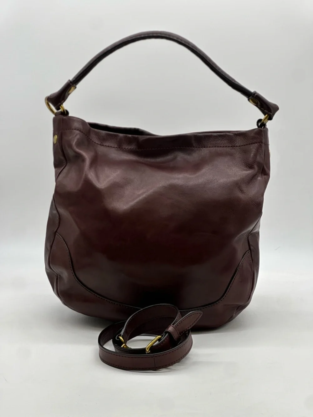 Frye Melissa Hobo Leather Bag.